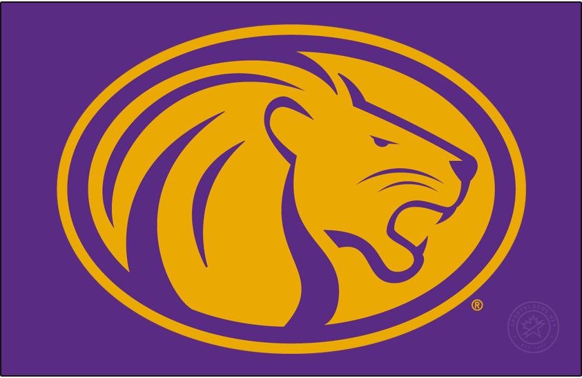 North Alabama Lions 2012-2018 Alt on Dark Logo diy iron on heat transfer